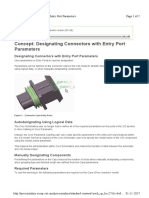 Designating Connectors With Entry Port Parameters