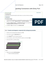 Procedure:: Designating Connectors With Entry Port Parameters