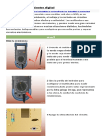 Cómo Usar Un Multímetro Digital