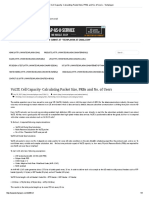 VoLTE Cell Capacity - Calculating Packet Size, PRBs and No. of Users - Techplayon