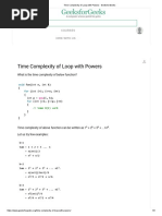 Time complexity