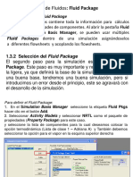 Configuración del paquete de fluidos en HYSYS