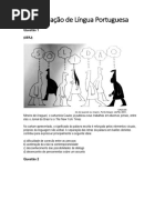 Avaliação de Língua Portuguesa