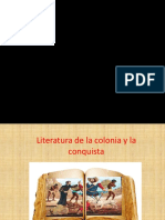 Literatura Dela Colinia y Conquista