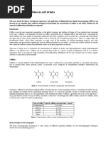 Download Caffeine HPLC Essay by Ivan Taufik SN41399436 doc pdf