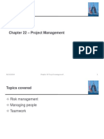04/12/2014 Chapter 22 Project Management 1