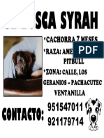 Se Busca Syrah