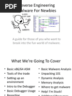 Reverse Engineering Malware For Newbies: A Guide For Those of You Who Want To Break Into The Fun World of Malware