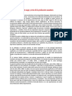 Auge y Crisis Del Periodo Cacaotero