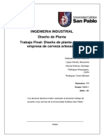 Diseno de Planta de Una Empresa de Cerve PDF