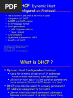 Dynamic Host Configuration Protocol::, Modified by Prof. M. Veeraraghavan