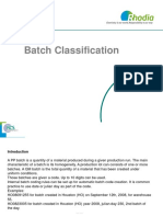 Batch Classification