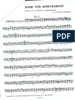 Bach Esercizi Per Contrabbasso PDF