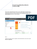 Guía de Configuración para Servidor de Archivos Windows Server 2016 PDF