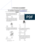 Uv Physics Academy: Part-A