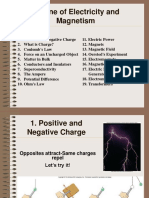 Outline of Electricity and Magnetism