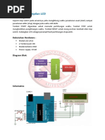 Stop Watch Tampilan LCD