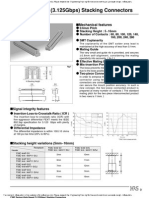 High-Speed (3.125Gbps) Stacking Connectors: FX8C Series