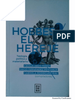 La Teología Política en El Leviatan - Hobbes El Hereje PDF