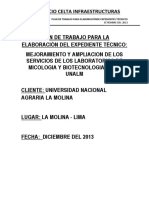 Consorcio Celta Infraestructuras: Plan de Trabajo para Elaboraciónde Expedientes Técnicos