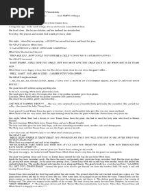 TIMUN MAS Story Telling