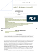 Resolución 1111 de 2017 - Estándares Mínimos Del SG-SST PDF