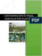 Contaminacion de Areas Agricolas Por Plasticos