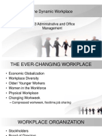 The Dynamic Workplace Chap1 AdminProf