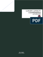 Rare Luxury Loyalty and Experience Report 18 Booklet