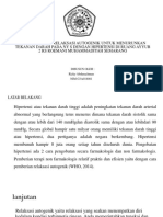 Terapi Relaksasi Autogenik Turunkan Tekanan Darah