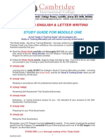 Business English & Letter Writing