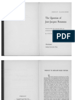 Ernst Cassirer - The Question of Jean-Jacques Rousseau