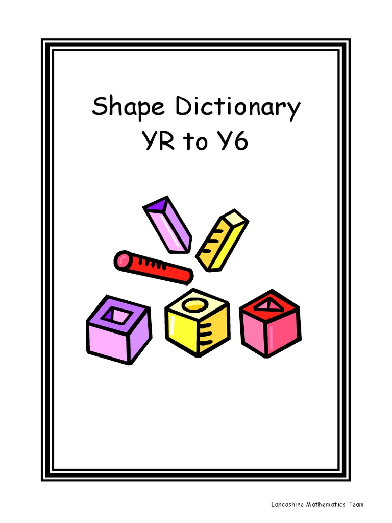 Shape Vocabulary for Primary Students | PDF | Shape | Rectangle
