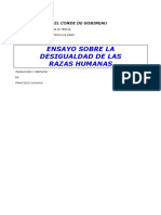 Gobineau, Joseph Arthur de - Ensayo Sobre La Desigualdad de Las Razas