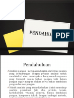 Analisis Pangan 1 (Pendahuluan)