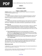 Soil Mechanics (CE2251) Full Lecture Notes