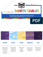 Papan Waktu Shalat