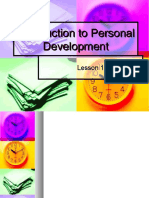 Introduction To Personal Development