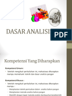 Analisis Pangan 2 (Dasar - Analisis)