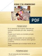 Feminicidio en El Peru