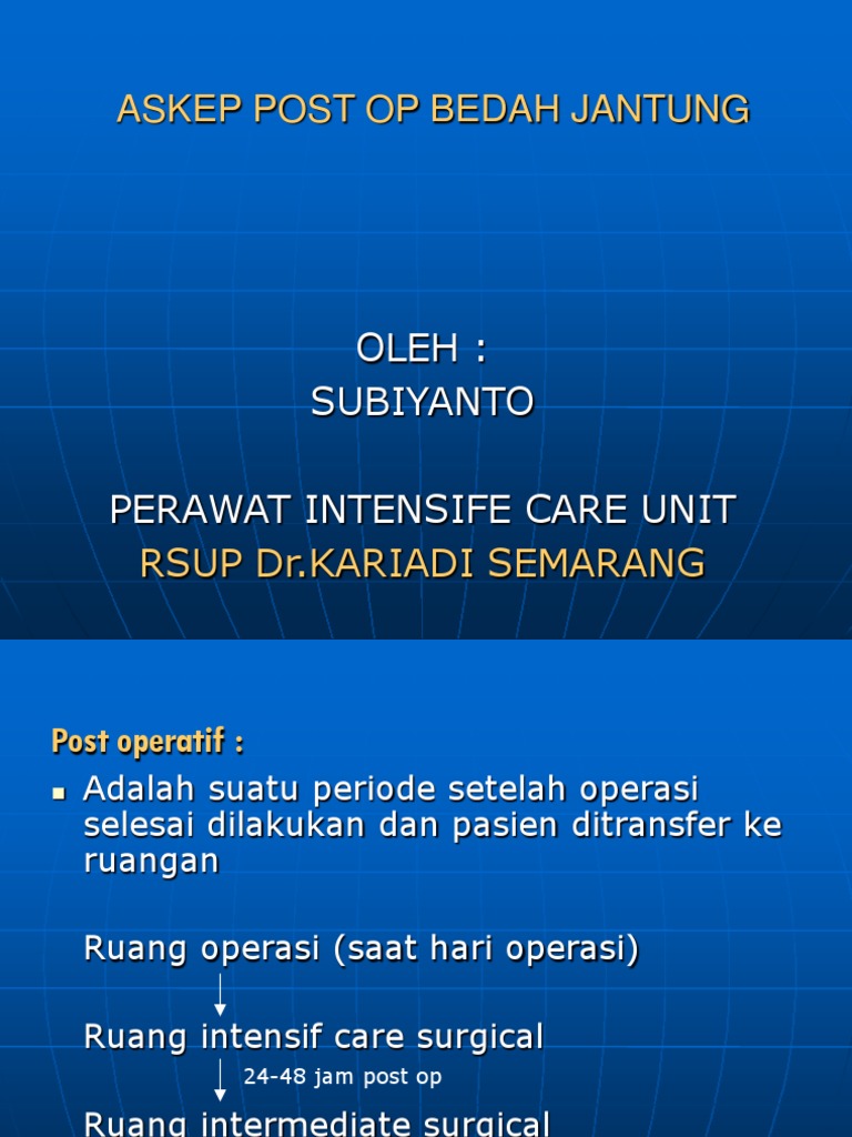 Askep Bedah Jantung Pdf