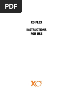 Instructions For Use en Xo Flex Version 2 02 PDF