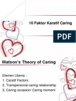 10 Faktor Caratif Caring