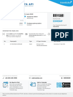 Exm5Np: E-Ticket (Departure Train)