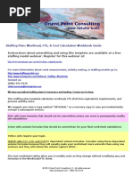 Staffing Plan Excel Template