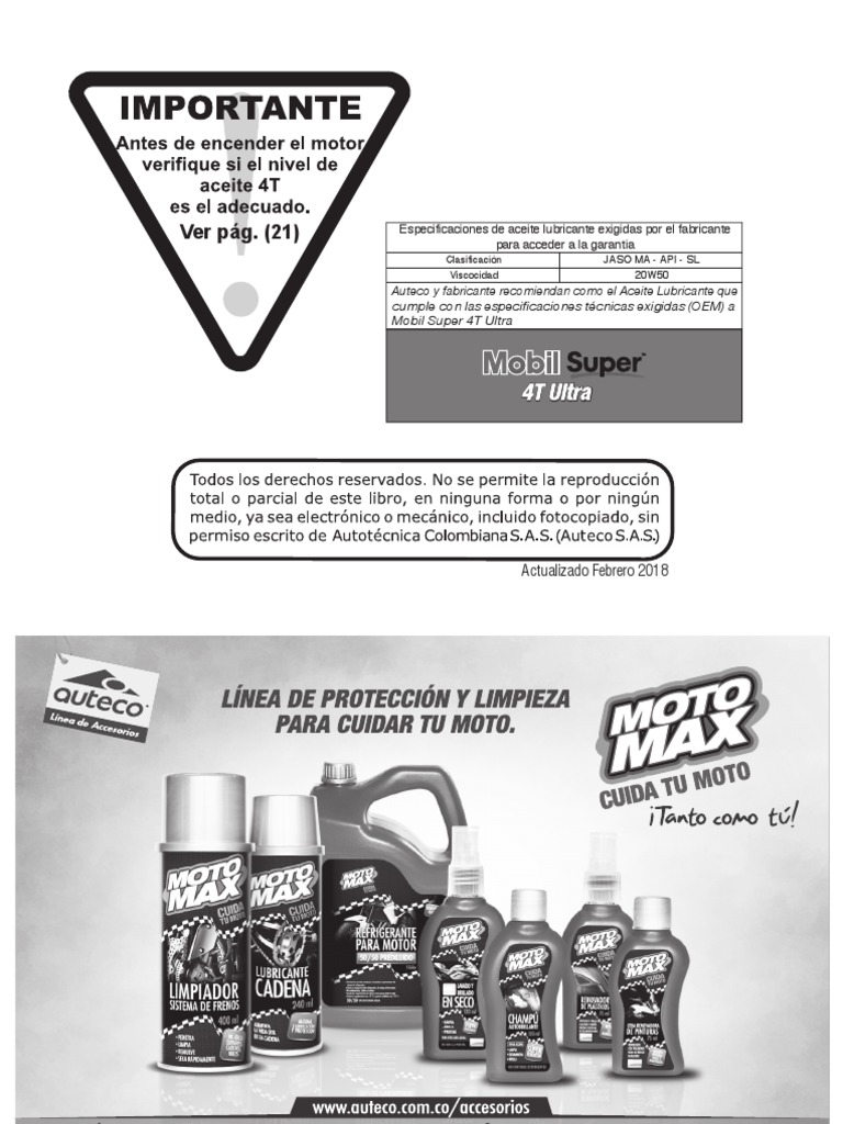 Manual_de_usuario_Kawasaki_KLX_150S.pdf Motocicleta Carburador