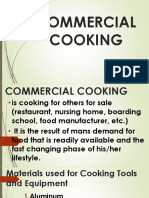 Materials of Cooking Tools and Equipment