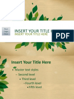 Nature Impress Template