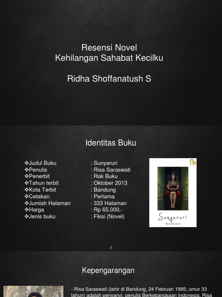 Resensi Sunyaruri