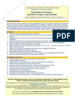 Convocatoria Especialista FCA Foresteria Gen PDF